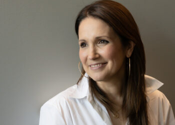 France Beaudoin lors du lancement de la programmation de Radio-Canada 2023-2024