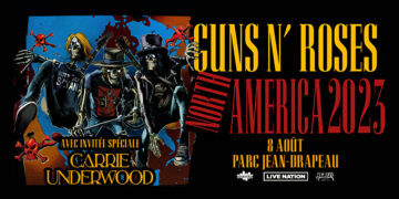 GUNS N’ ROSES | Rappel – Le 8 août | Parc Jean-Drapeau