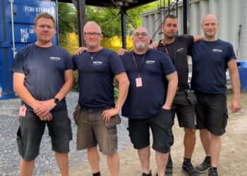 Kenneth Forsström, Johan Holländer, Martin Igelström, Johan Persson, Christian Borgman (absent John Hilander)