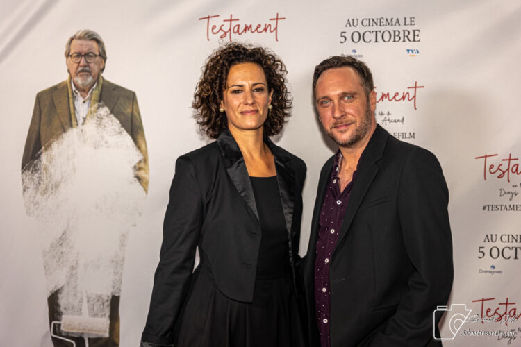 Tapis rouge du film «Testament», le nouveau film de Denys Arcand