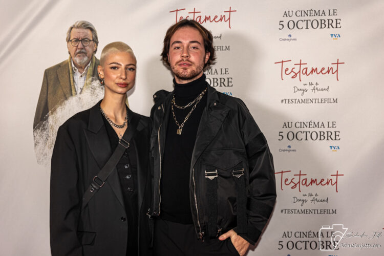 Tapis rouge du film «Testament», le nouveau film de Denys Arcand