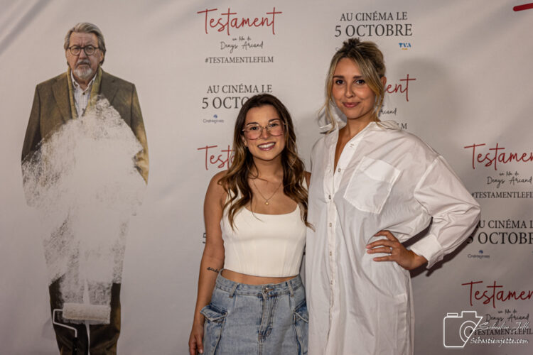Tapis rouge du film «Testament», le nouveau film de Denys Arcand