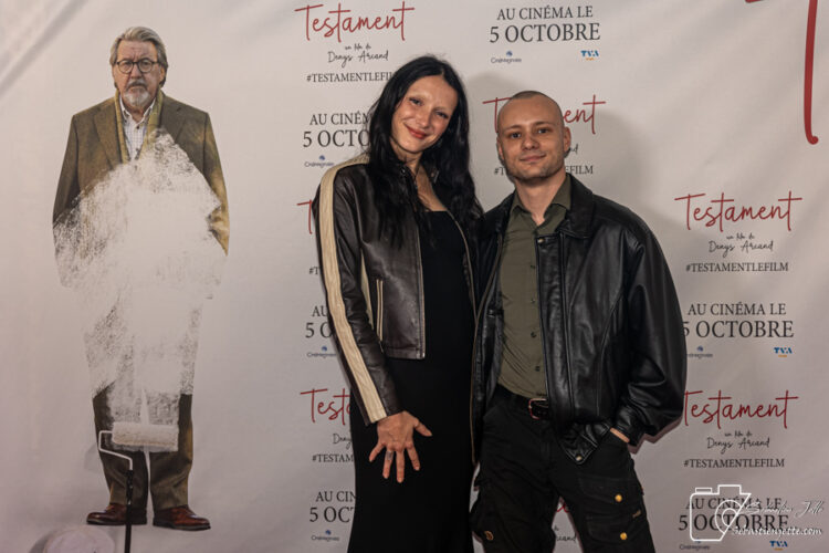 Tapis rouge du film «Testament», le nouveau film de Denys Arcand