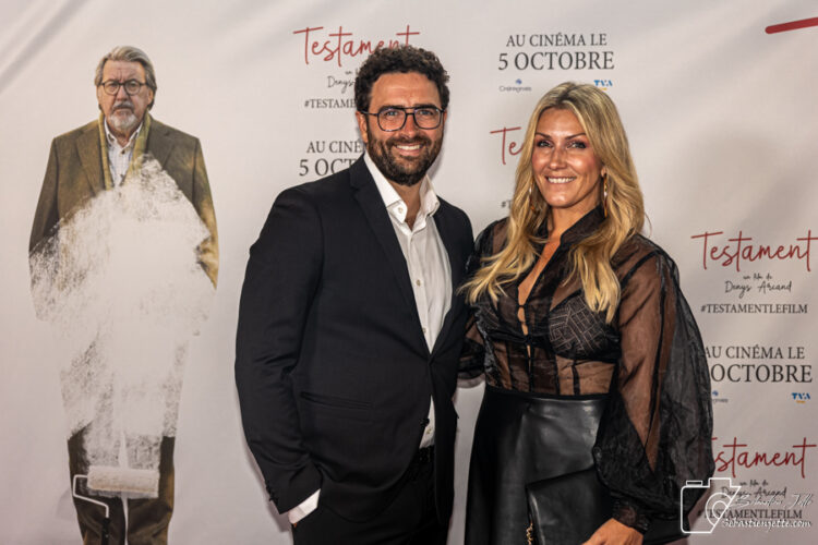 Tapis rouge du film «Testament», le nouveau film de Denys Arcand