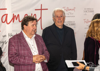 Tapis rouge du film «Testament», le nouveau film de Denys Arcand