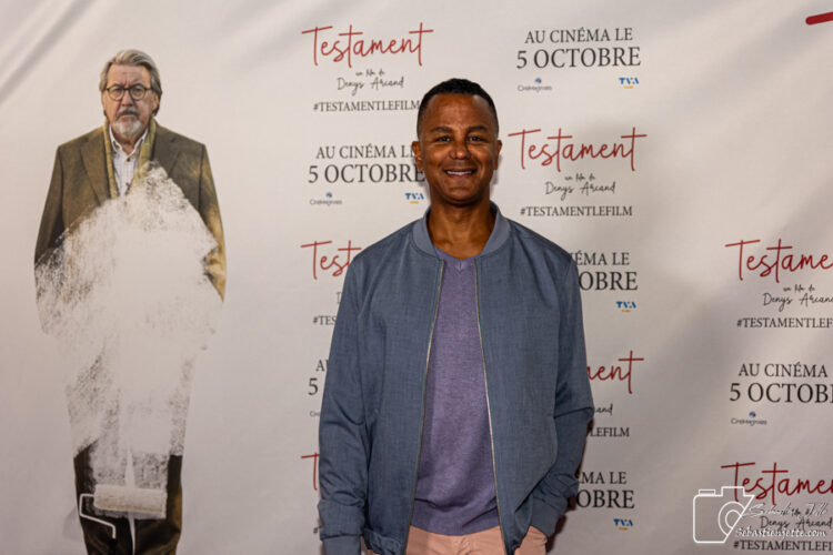 Tapis rouge du film «Testament», le nouveau film de Denys Arcand