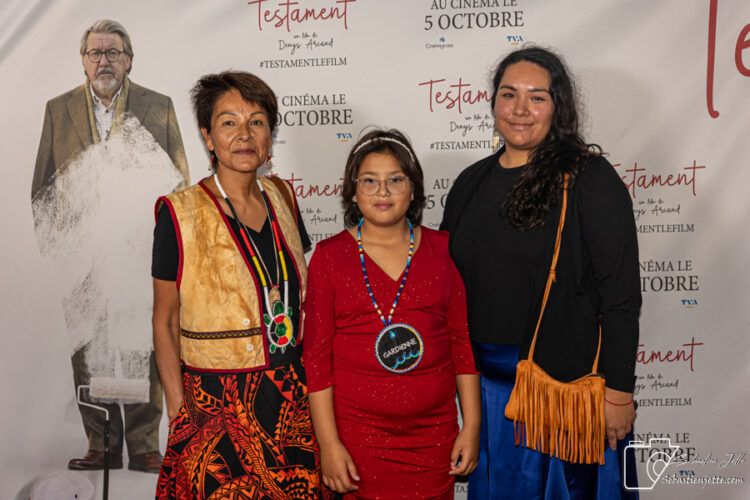 Tapis rouge du film «Testament», le nouveau film de Denys Arcand