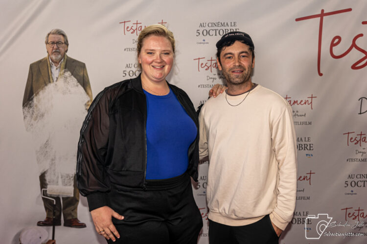 Tapis rouge du film «Testament», le nouveau film de Denys Arcand