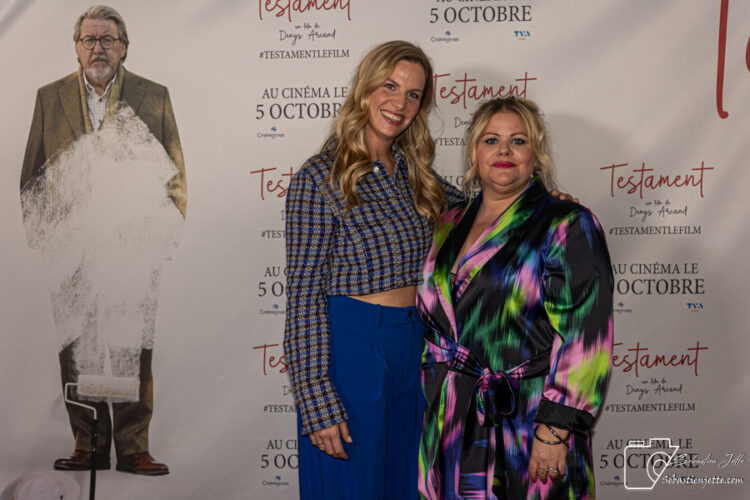 Tapis rouge du film «Testament», le nouveau film de Denys Arcand