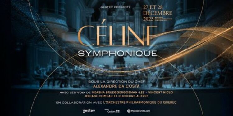 Céline symphonique à la Maison symphonique