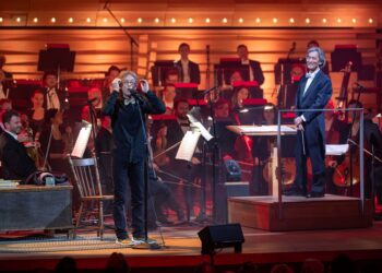 Fred Pellerin et Kent Nagano : joyeux complices du «Secret de Polichignon»!