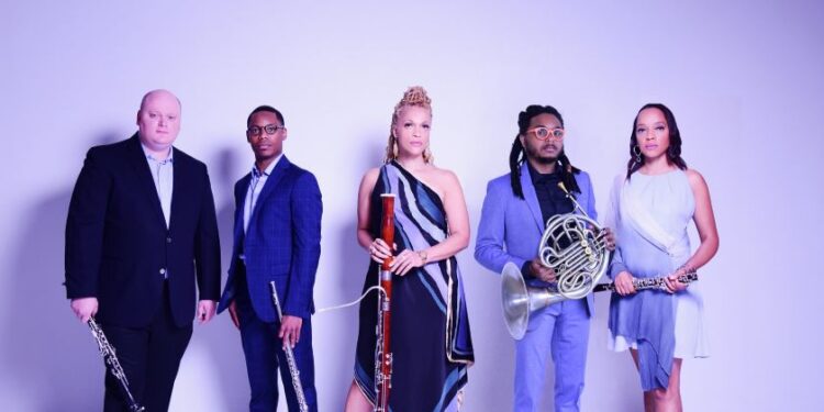 Le quintette américain, Imani Winds, à la Salle Bourgie