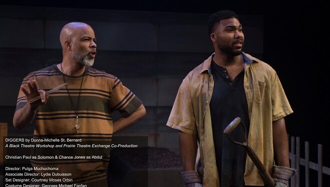 Exploration théâtrale : Diggers de Donna Michelle St. Bernard au Centre Segal avec Black Theatre Workshop