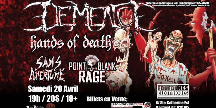 Hommage au chanteur Joël Lamontagne