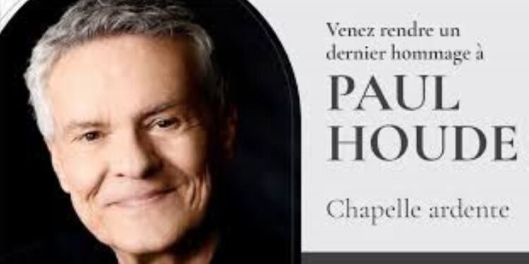 Dernier hommage du public à Paul Houde, aujourd’hui