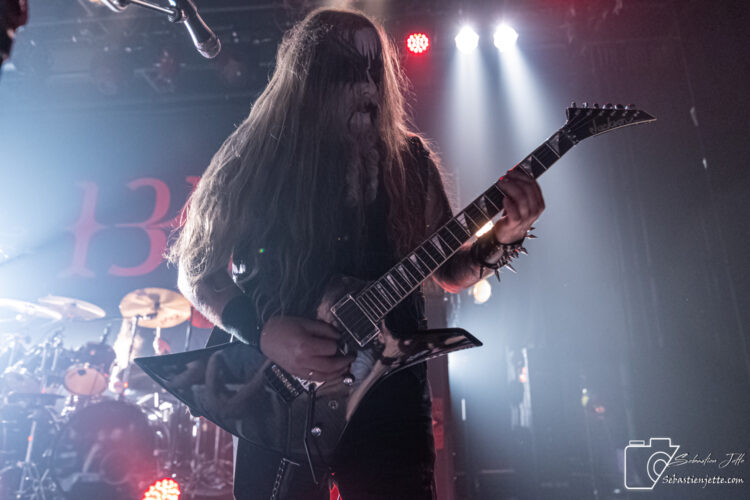 1349 enflamme Le Studio TD avec un spectacle de black métal intense