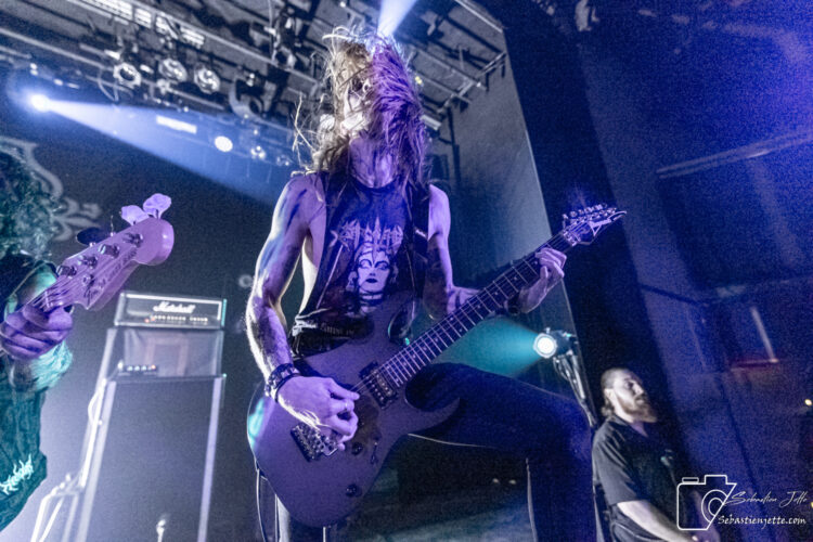 1349 enflamme Le Studio TD avec un spectacle de black métal intense