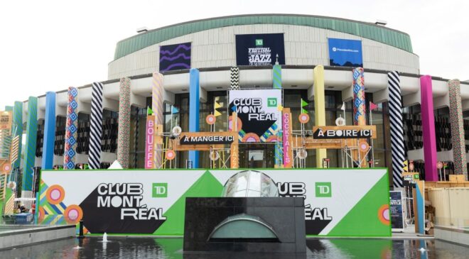 Club Montréal TD situé sur l'Esplanade de la Place des Arts