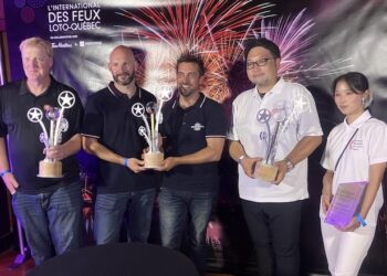 Les grands gagnants de la 38e saison de l’International des feux Loto-Québec