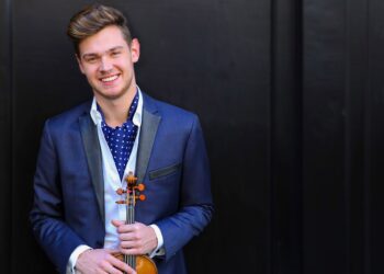 Le violoniste Blake Pouliot au Ladies Morning le 20 octobre