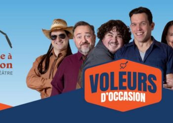 La comédie Voleurs d’occasion au théâtre La Roche à Veillon cet été