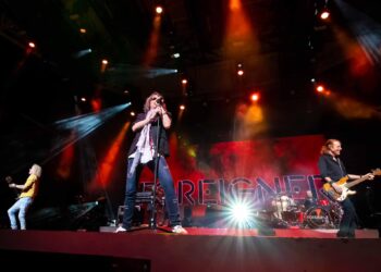 Capture du site Facebook de Foreigner