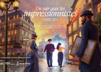 Un soir avec Les Impressionnistes, Paris 1874 : L’Histoire de l’Art en réalité virtuelle à Montréal