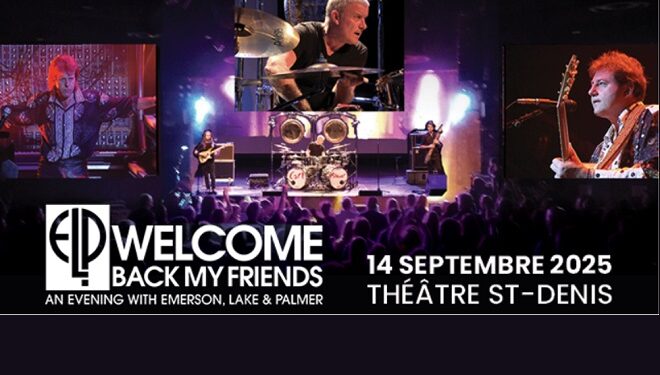 Emerson, Lake & Palmer revivent à Montréal