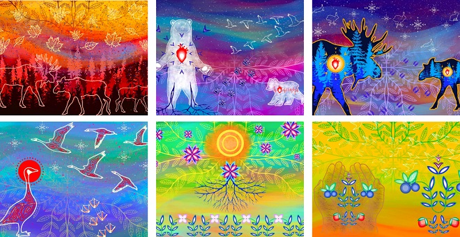 Weci | Koninut : l’art autochtone illumine le Quartier des spectacles