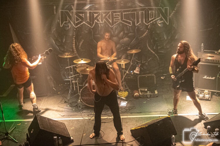 Une soirée métal explosive aux Foufounes Électriques avec B.A.R.F., Insurrection et Metalian