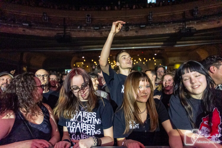 Les Vulgaires Machins en pleine puissance au Théâtre Beanfield