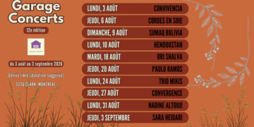 Les Garage Concerts : Le Mile-End au rythme du monde pour sa 12e édition !