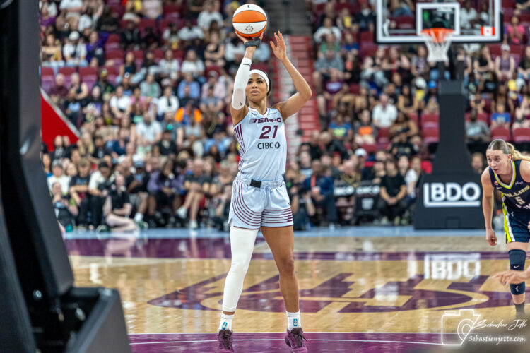 Le baskteball de la Wnba au Centre Bell de Montréal