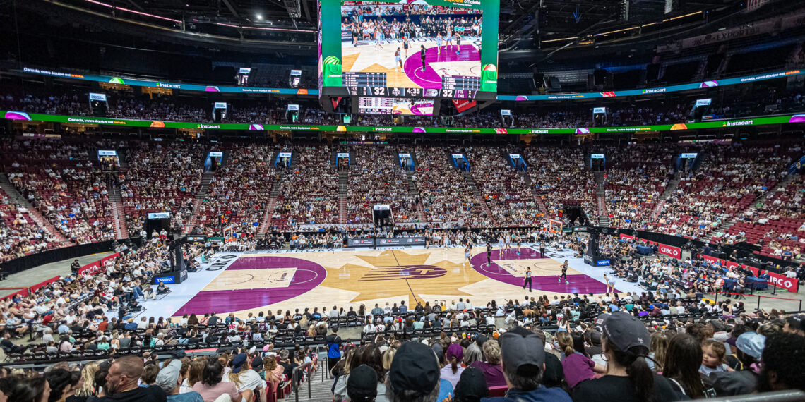 Le baskteball de la WNBA au Centre Bell de Montréal