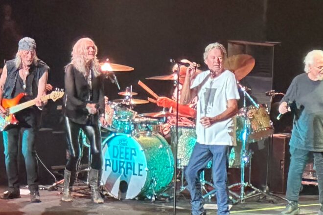 Deep purple à la Place Bell - Photo : Alain Turgeon 