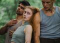 Danseurs de V!TAL d'Ismaël Mouaraki sur scène à l'Agora de la danse – Photo : Sylvie-Ann Paré