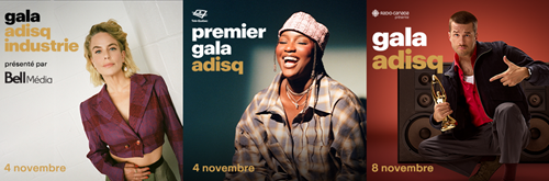 Trois soirées, trois animateurs Adisq 2026