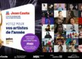 la bannière Jean Coutu s'associe pour la première fois à l'Adisq afin de présenter le grand vote des artistes de l'année