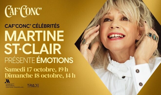 Affiche Martine St-Clair