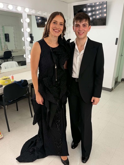 David Marino et Ieva Dudaite