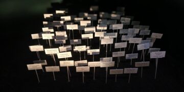 Nom des victimes dans l'exposition, Dans la tête des tueurs en série - Photo : Suzette Paradis